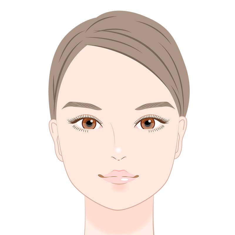 エラが張っている